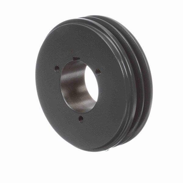 2 Groove Cast Iron Bushed Bore Multiple Sheave, 2P3V50